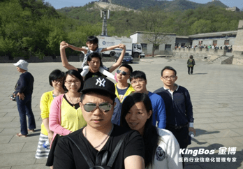 金博2015年度總部優秀員工北京游