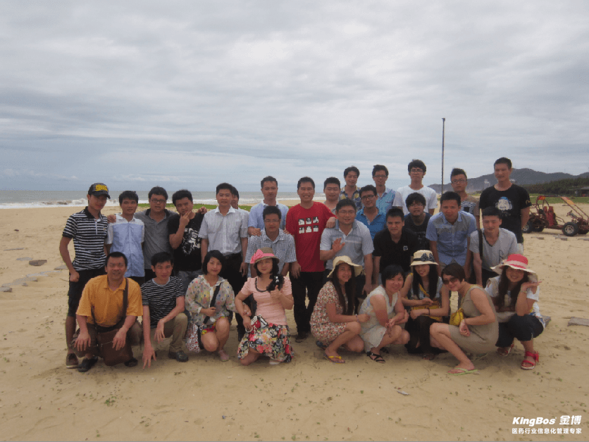 金博總部員工陽江閘波十里銀灘旅游