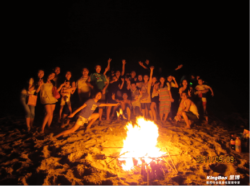 中秋之夜，我們在陽江十里銀灘度過