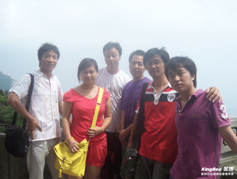 金博南昌辦事處員工廬山之旅